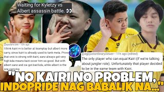 KAIRI ESPORTS NO MORE? ALBERT PAKITANG GILAS #INDOPRIDE? BUY N SELL PA 3 ITEMS? KYLETZY VS ALBERT?!