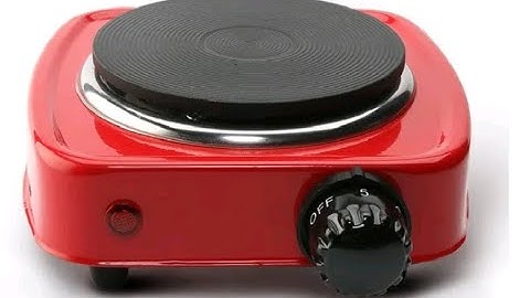 Bếp điện từ mini để bàn pha trà cafe nhỏ gọn làm nóng nhanh