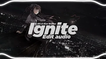 Ignite edit audio