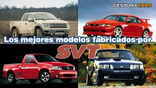 Los mejores modelos fabricados por Ford SVT