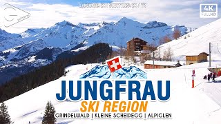 Jungfrau Switzerland | Grindelwald, Kleine Scheidegg Ski Region winter
