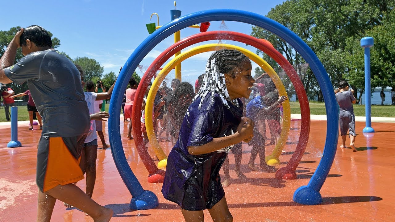 Bayview Park Splash Pad opens on Erie's lower west side YouTube