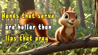 Detalles The Kind Little Squirrel - Animated Story | Short Moral Story for Kids #storiesforkids #kidsstory Actualización