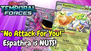 Espathra ex DOESN'T Let Your Opponent Attack | Pokemon TCG Live Gameplay