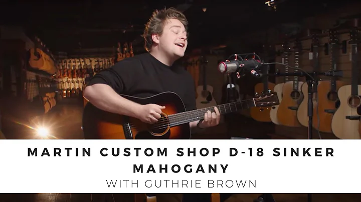 Martin Custom Shop D-18 Sinker Mahogany with Guthr...