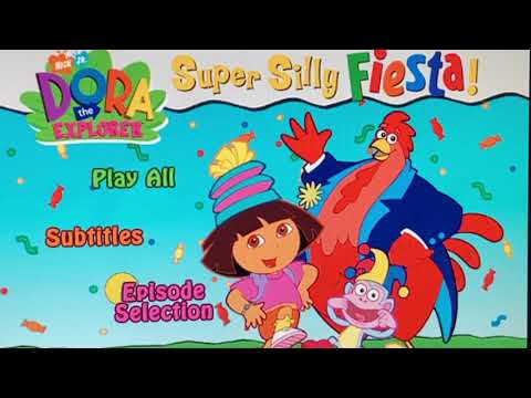 fiesta dvd silly super menu dora explorer walkthrough nick jr