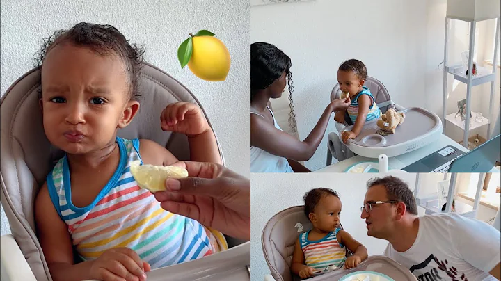 BABY TRIES LEMON  FOR THE FIRST TIME!*TOO CUTE*Ft ...