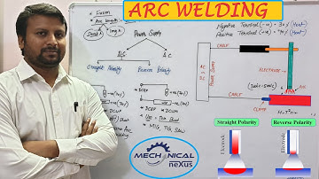 ARC WELDING | PRINCIPLE OF ARC WELDING | POLARITY IN WELDING | DCSP | DCRP | DCEN | DCEP