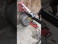 Heavy Duty Concrete Cutting Diamond Core Drill Machine With Stand Type Portable 