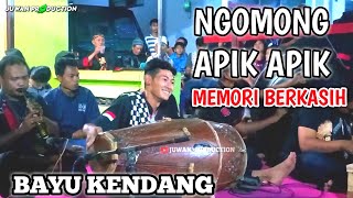 Ngomong Apik Apik -  Pamer Bojo Anyarrr.. Versi Bayu Kendang Reyog Ponorogo