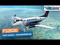 [MSFS 2020] King Shaka to Johannesburg - King Air 350i｜Drawyah