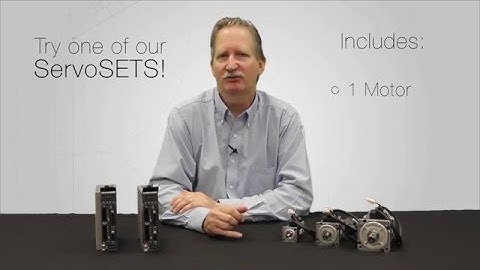 SV200 Digital Servo Drives and J Series Servo Motors