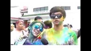 GOT TO BELIEVE Color Fun Run : Dom, Miles & Robi