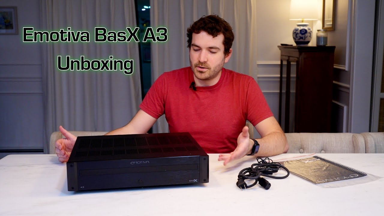 Emotiva BasX A3 Unboxing