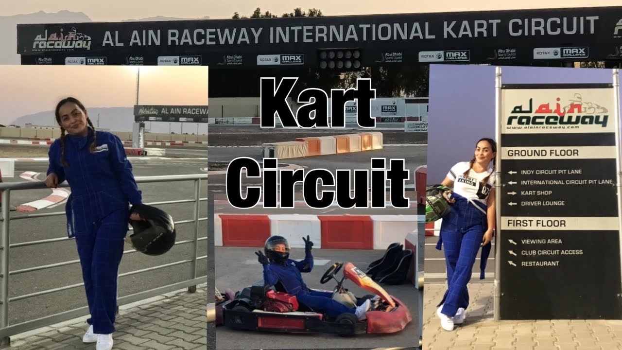 Kart Racing at Al Ain Raceway International Kart Circuit - YouTube