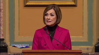 Iowa Gov. Kim Reynolds delivers 2025 Condition of the State address