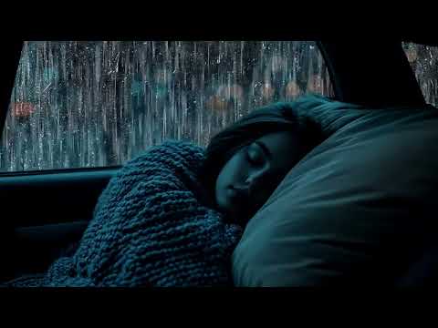 Drift Beyond Overthinking with Heavy Rain & Thunder Filling the Night with Deep Serenity