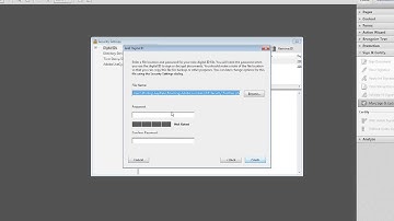 Adobe Acrobat X Pro - How to Create a Digital Signature