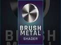 How to Create Brush Metal Shader in Blender