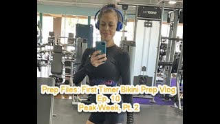 First Timer Bikini Comp Prep Vlog: Peak Week, Part 2: Two and One Days out from First Show