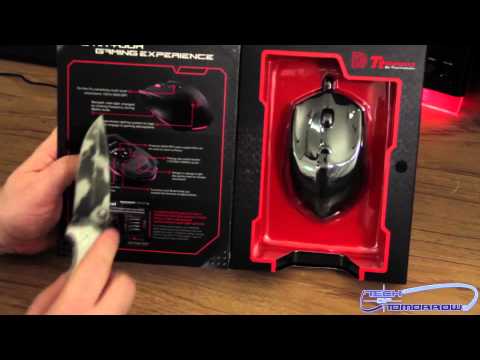 Tt eSPORTS Theron Gaming Mouse Unboxing (Thermaltake)