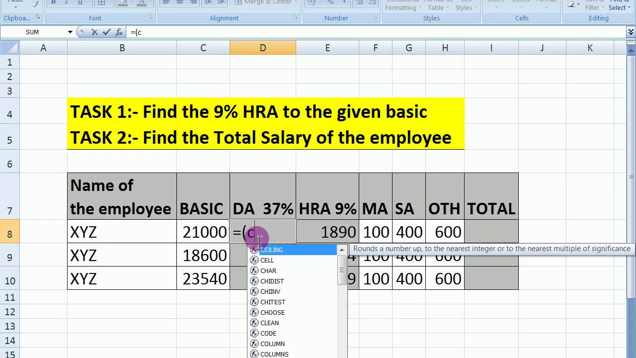 clt-demo-hra-calculation-youtube