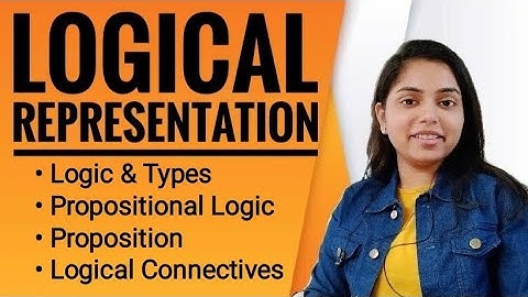 Logical Representation | Propostional Logic | Knowledge Representation Techniques | AI-Kanika Vats