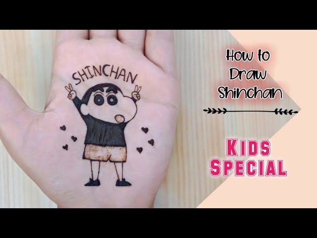 Cute Shinchan tattoo tutorial timelapse  tattootutorial shinchan  shinchantattoo tattoo cute  YouTube