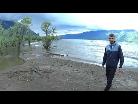 Дорога Акташ Южный берег Телецкого