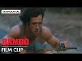 RAMBO: FIRST BLOOD - Rambo Bike Chase with Colonel Trautman | Sylvester Stallone Clip