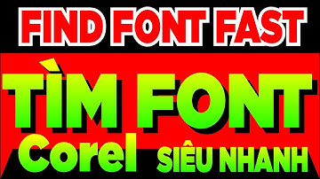 FIND & REPLACE FONTS IN SECONDS – TÌM VÀ ĐỔI FONT CỰC NHANH TRONG CORELDRAW! #FONT #VNI #UNICODE