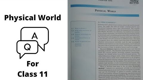 Physical World | Physics Class 11 Chapter 1 Handwritten Notes | Physical World Notes | CBSE