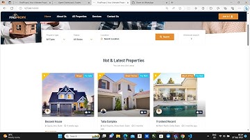Laravel Property Listing Web App