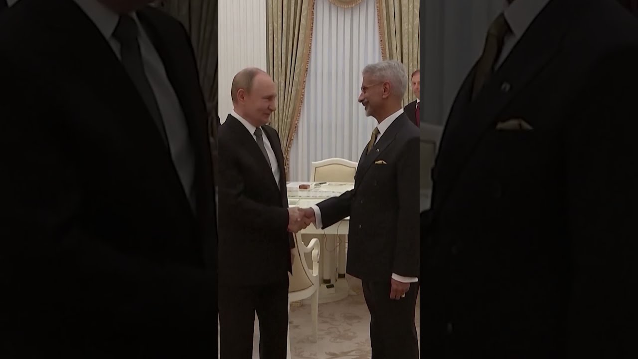 President Vladimir Putin Hosts India S FM Subrahmanyam Jaishankar In Moscow DRM News AC1N