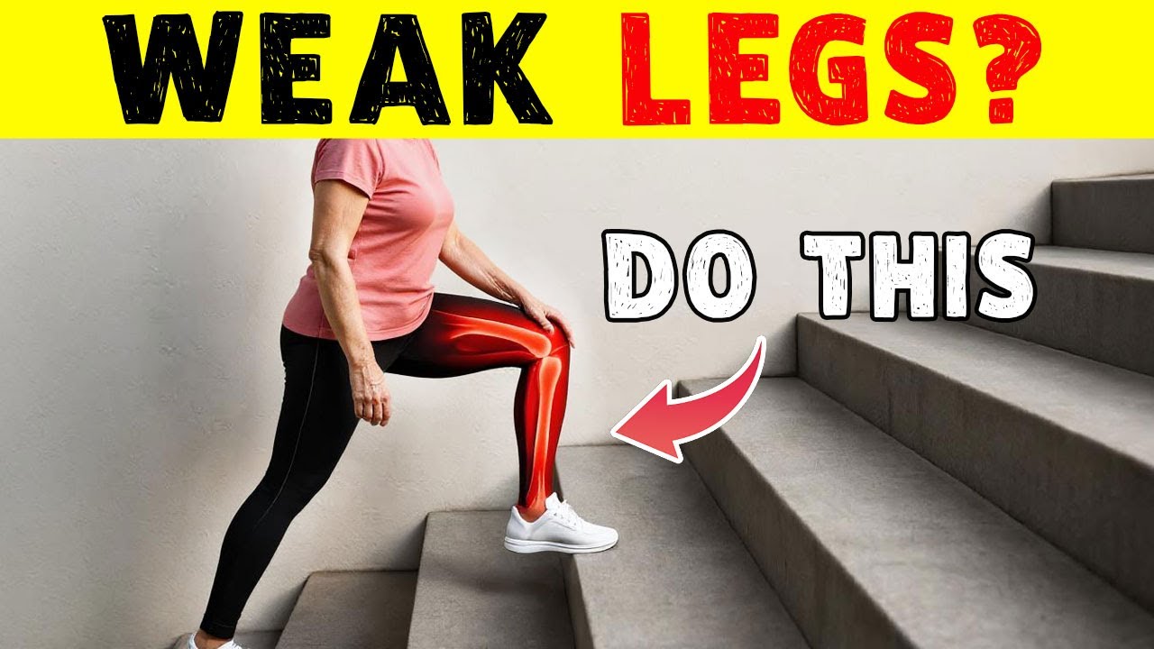 3 Essential Exercises Seniors Should do to Climb Stairs Easily after 60!