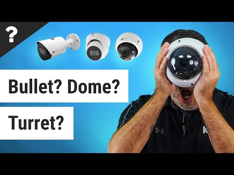 Dome vs Bullet Camera, Turret vs Fisheye Camera: How to Choose