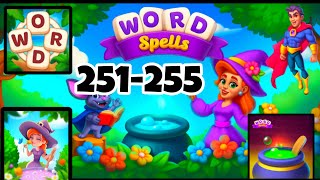 WORD SPELLS Puzzle for Adults level 251 252 253 254 255 screenshot 5