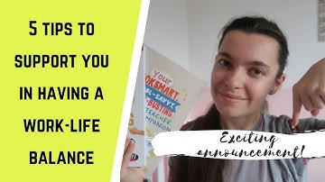PGCE WORKLOAD and BIG announcement | How to have a WORK-LIFE balance | #UnlockTeachTalk | SCITT