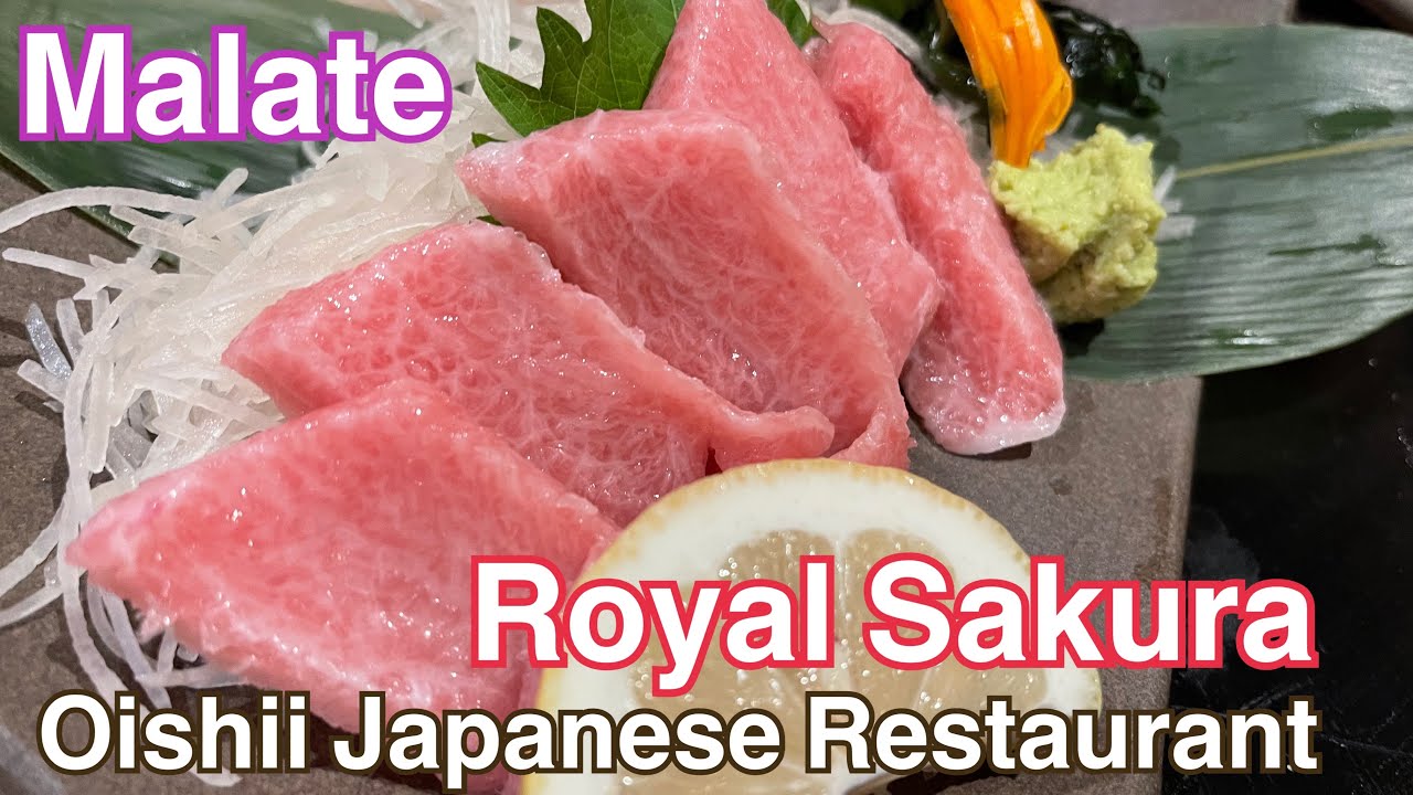 【激うまマラテの日本食】「ロイヤルさくら」さんに行ってきました。Royal Sakura Japanese Restaurant