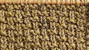 How to knit a stitch pattern for edges with Knit and Purl (reversible-it doesn