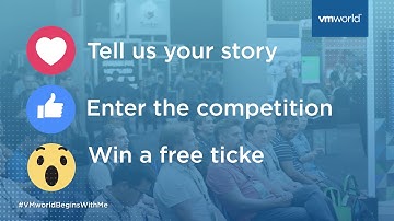 #VMworldBeginsWithMe - Social Competition