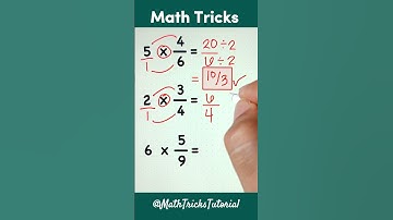 Fractions Hacks #MathTricksTutorial #maths #math #tutorial #mathematics #shorts #education