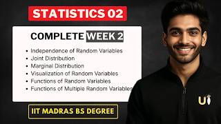 Complete Statistics 02  Week 2 + Question Practice | IIT Madras BS Degree Net Worth