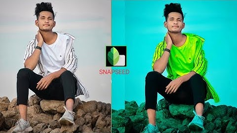 Snapseed Moody Blue Photo Editing | Snapseed photo editing 2021 | Snapseed background colour Change