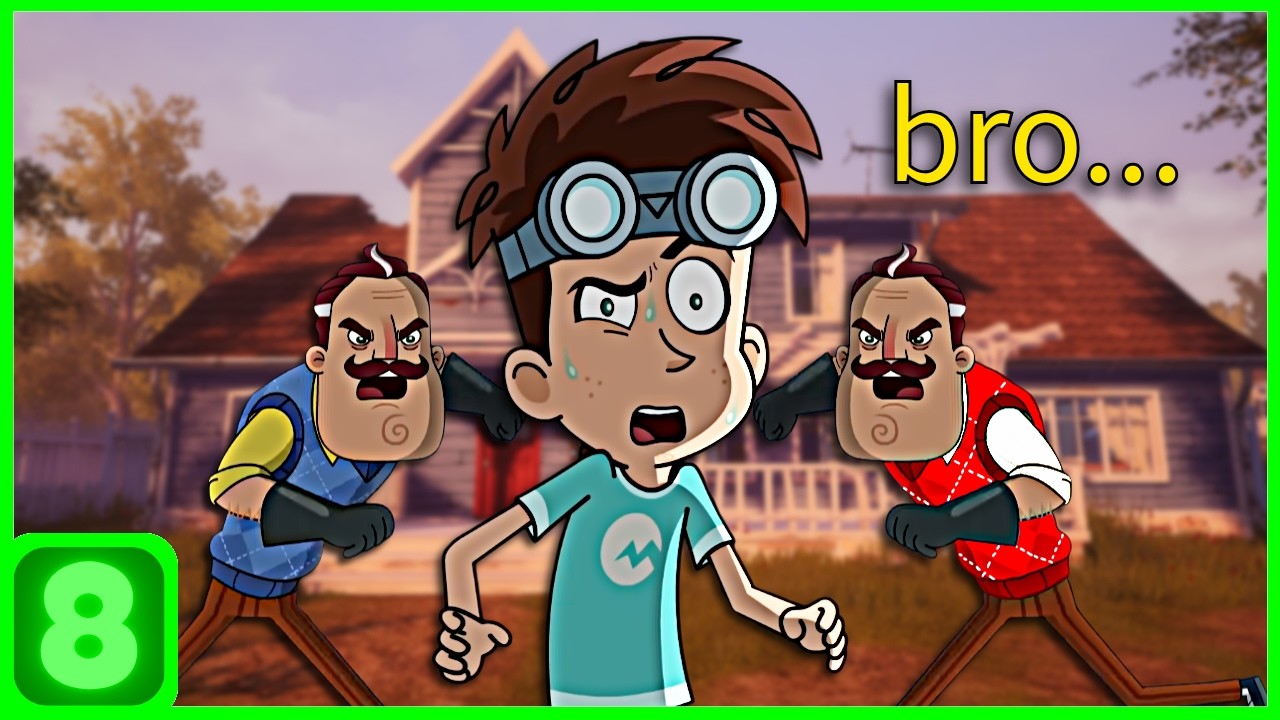 This Hello Neighbor game BROKE ME - YouTube