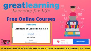 100+ Free Certificate Courses on Great Learning Academy | Top Online Certification Courses for FREE