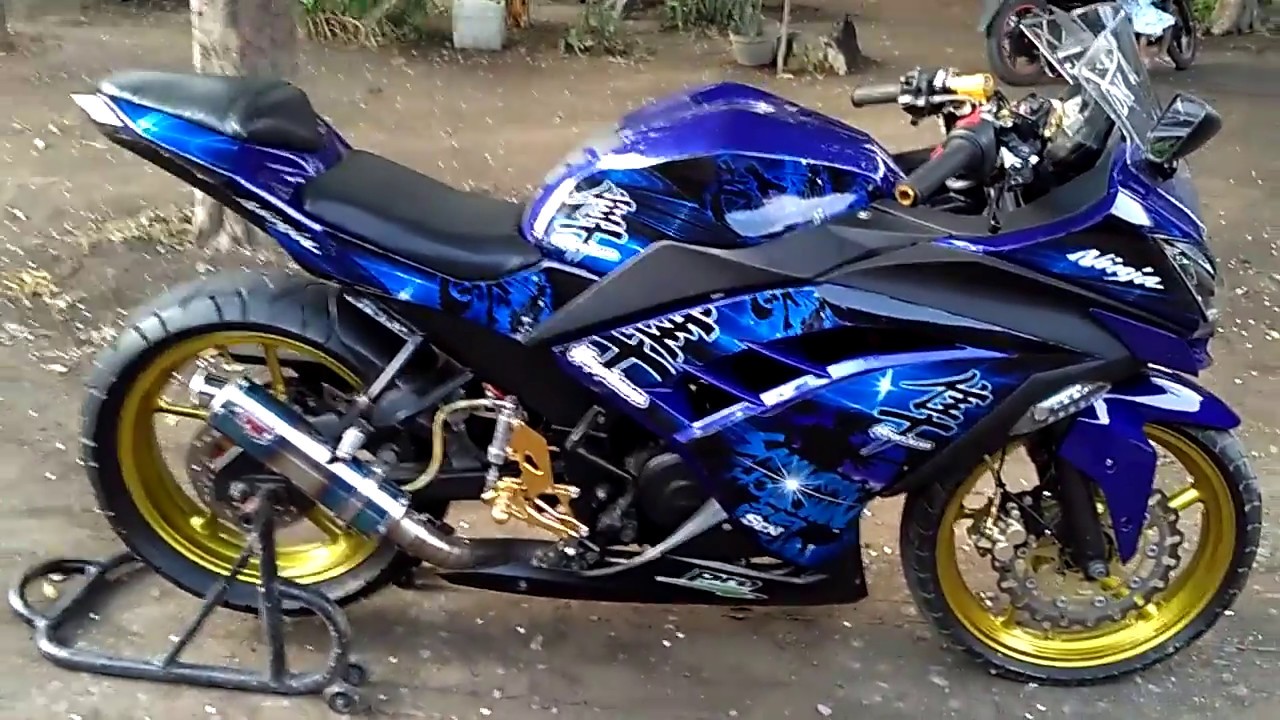 Byson Modif Ninja Fi Blue Purple 100 Mirip Asli By Dnc Modified