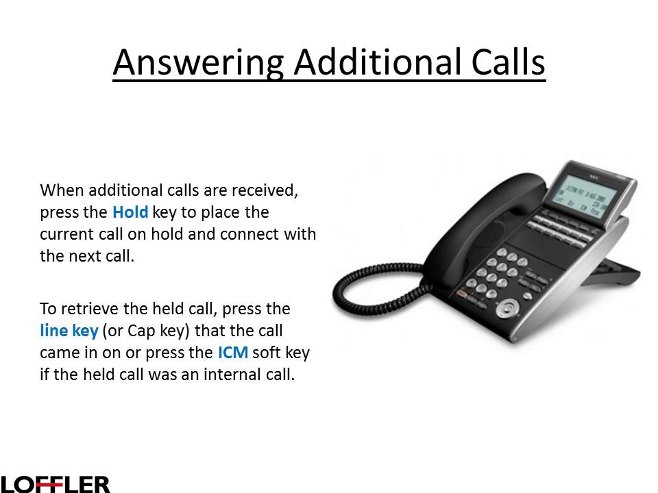 NEC SV8100 Phone VideoTraining - YouTube