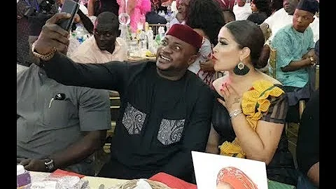 Adunni Ade Stunning Outfit As She Sat Down Beside Odunlade Adekola at Kemi Afolabi's Birthday Party