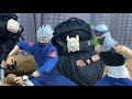 Naruto stop motion kakashi vs kakuzu  vs 